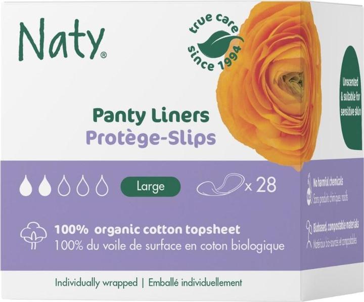 Actual product image Naty Bio-Slipeinlagen Gross 28 Stück (1 x)