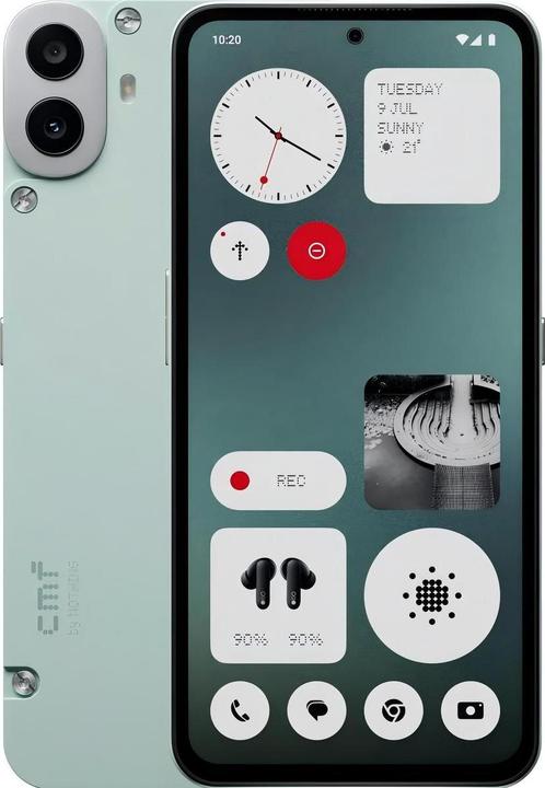 Produktbild CMF Phone 1 (128 GB, Hellgrün, Light Green, 6.67", Dual SIM, 5G)