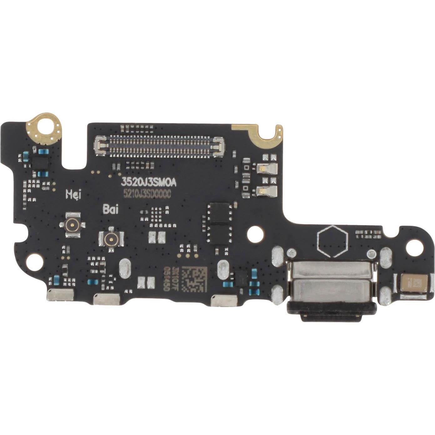 Clappio Ladeanschluss Ersatzteil (Xiaomi Mi 10T Pro), Mobilgerät Ersatzteile, Schwarz