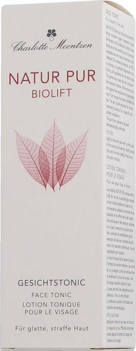 Actual product image Charlotte Meentzen Natur Pur BIOLIFT Gesichtstonic (Face toner, 125 ml)