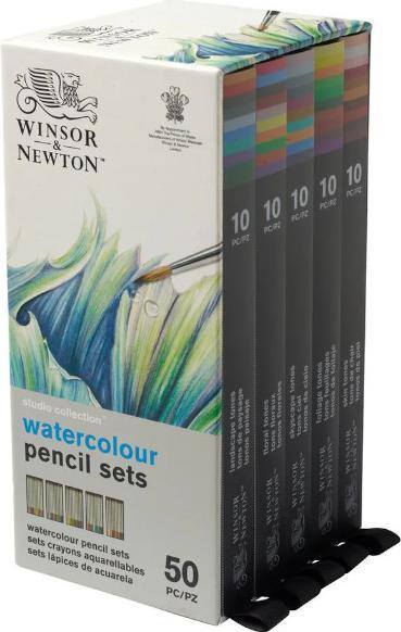 Winsor & Newton Farbstiftset Studio Collection 50 Stk (50x)