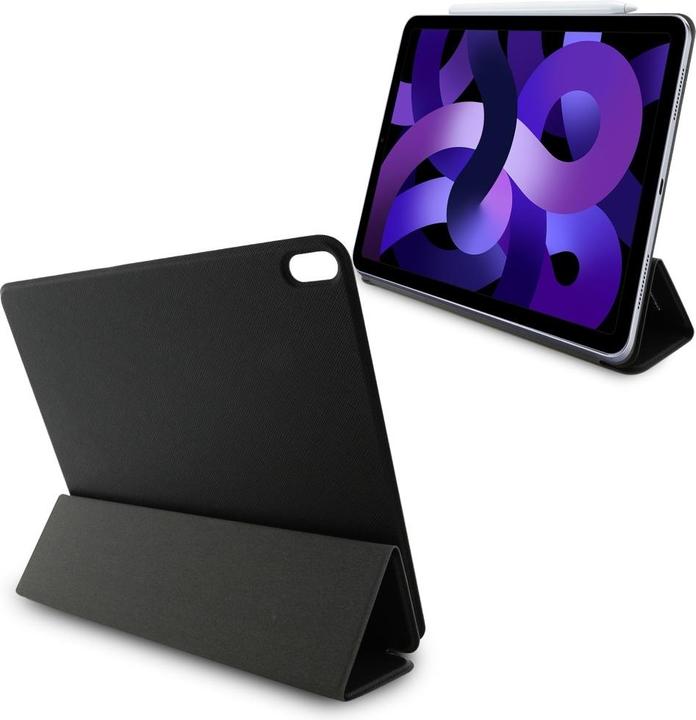 Produktbild Karl Lagerfeld Saffiano Magnetic Karl & Choupette iPad Air 13 2024 Book Cover Case - Black (Apple iPad Air 13 2024, Apple iPad Air 13 2025, Apple iPad Air 13 2026)