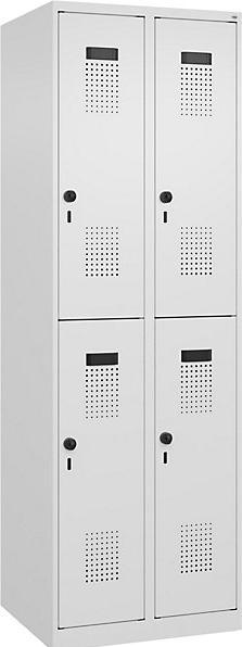 Actual product image C+P Evolo PLUS double-decker locker (60 cm, 185 cm)