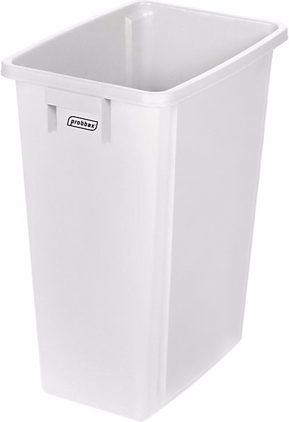 Produktbild Probbax Kunststoff-Wertstoffsammler, Volumen 60 l, weiss, ohne Deckel (60 l)