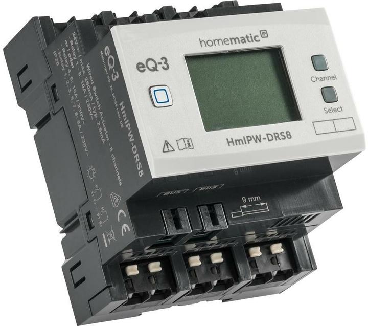 Actual product image EQ-3 HomeMatic IP Wired Switch Actuator 8-fold HmIPW-DRS8 (Switch actuator)