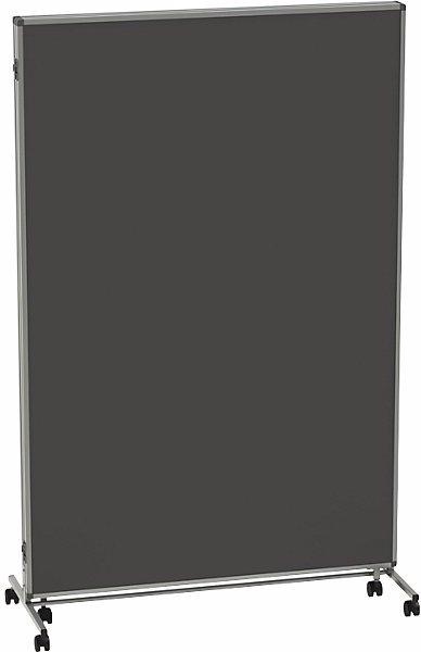 Image du produit eurokraft basic Tableau de présentation pliant et mobile, h x l x p 1905 x 3640 x 50 mm, gris (190,5 x 364 x 50 cm)
