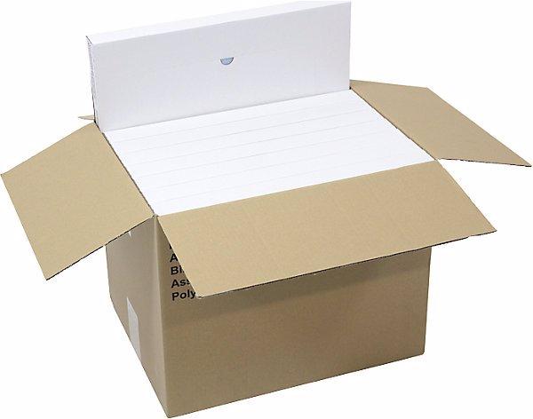 Actual product image Schoeller Allibert BASIC universal absorbent sheeting, sheets, 500 x 400 mm, pack of 80. (80 pcs.)