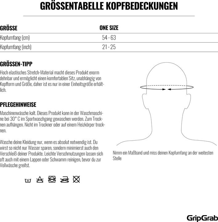 Produktbild GripGrab Lightweight Summer Skull Cap (One Size)