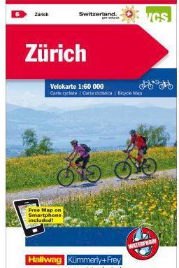 Actual product image Bicycle map Zurich