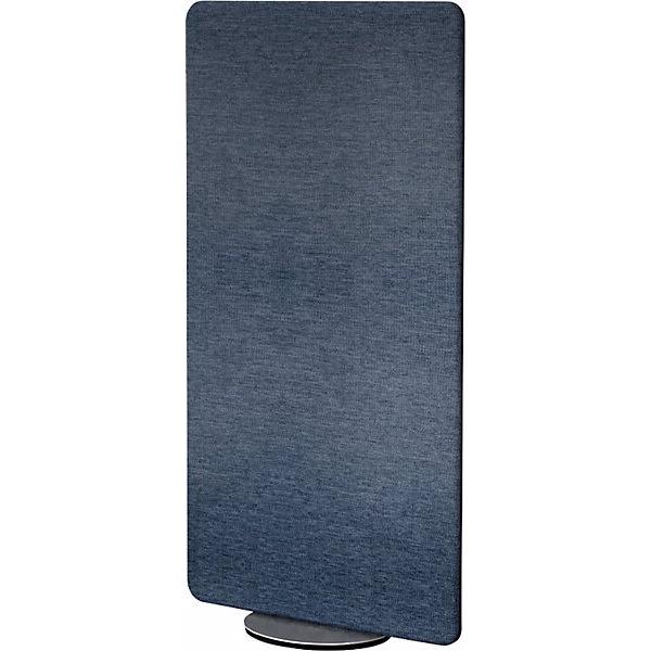 Kerkmann, Trennwand, Stellwand, drehbar, HxBxT 1700x800x400 mm, blau (80 x 170 cm)