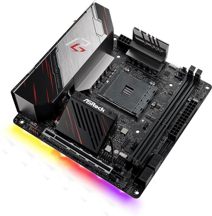 Produktbild AsRock X570 Phantom Gaming-ITX/TB3 (AM4, AMD X570, Mini-ITX)