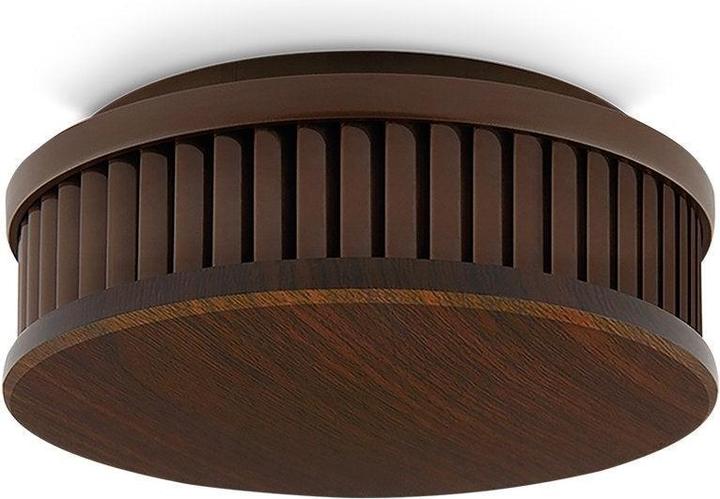 Pyrexx PX-1 Rauchmelder V3-Q Holzoptik dunkel