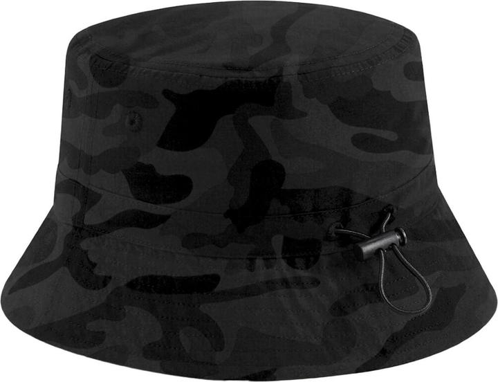 Actual product image Beechfield Camo Polyester Recycled Bucket Hat