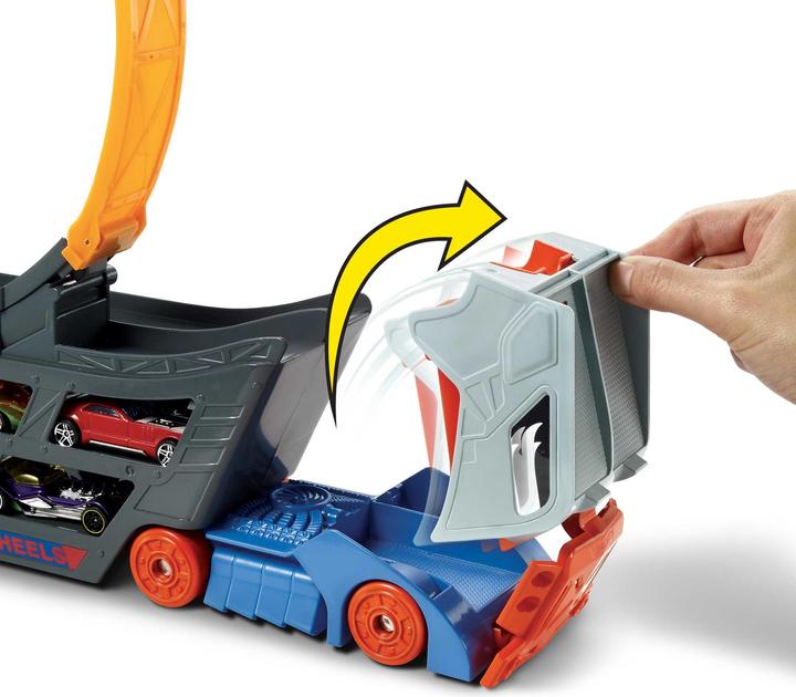 Image du produit Hot Wheels Stunt N Go Transporter & Trackset