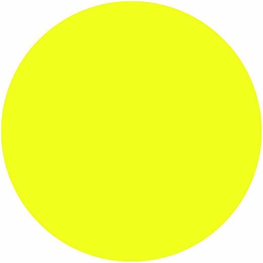 Image du produit smiT Symbole magnétique CERCLE, Ø 30 mm, lot de 20, jaune.