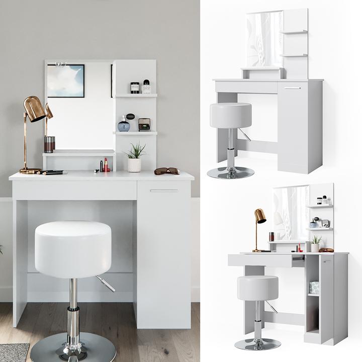 Actual product image Vicco Julia with stool (90 x 38 x 137.5 cm)