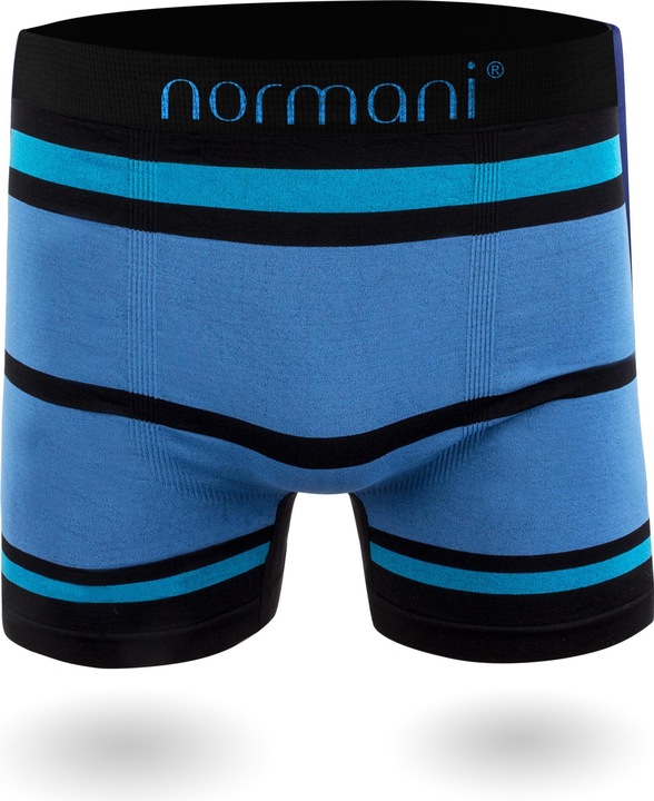 Produktbild Normani 12 St??ck Mikrofaser-Boxershorts f??r Herren - 2264 (S/M, 12er Pack)