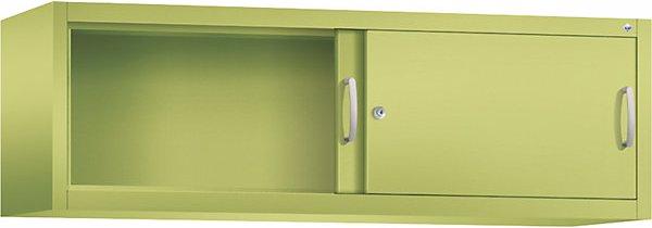 Produktbild C+P ACURADO Aufsatzschrank mit Schiebetüren, HxBxT 500x1600x400 mm, viridingrün