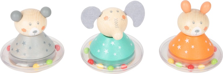 Actual product image small foot Display stand-up toy pastel