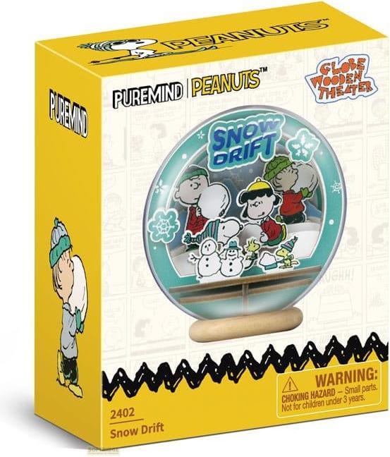 Produktbild Pantasy Die Peanuts Puremind Modellbausatz Wooden Theater Globe Snow Drift