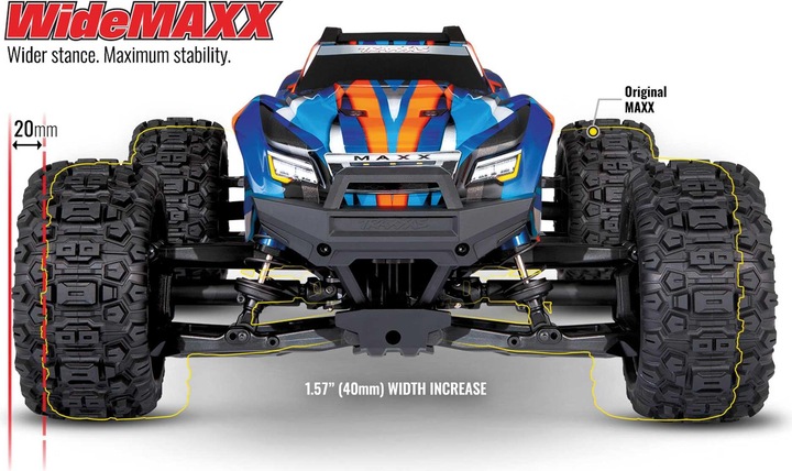 Immagine prodotto Traxxas Wide Maxx (RTR pronto all'uso)