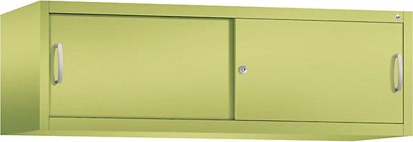 Actual product image C+P ACURADO add-on cupboard with sliding doors, HxWxD 500 x 1600 x 500 mm, viridian