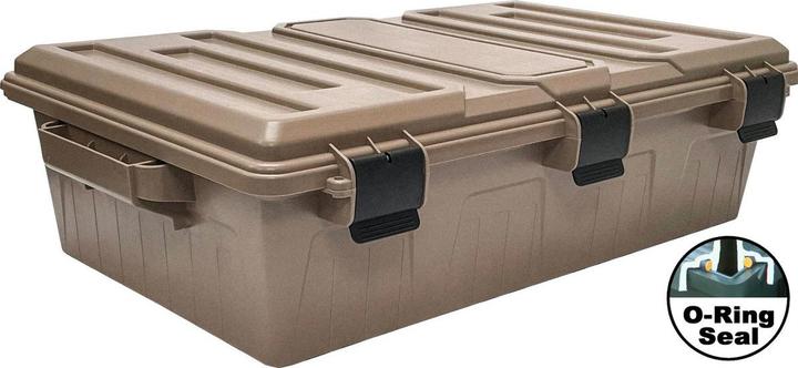 Actual product image MTM Case-Guard Ammo Crate Divided Utility Box, Dark Earth (42.90 cm)