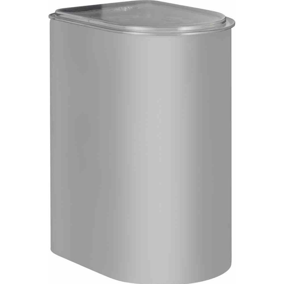 Wesco Vorratsdose LOFT 3 Liter aus hochwertigem Stahlblech mit Acryldeckel in der Farbe grau matt -, Vorratsbehälter, Gr...