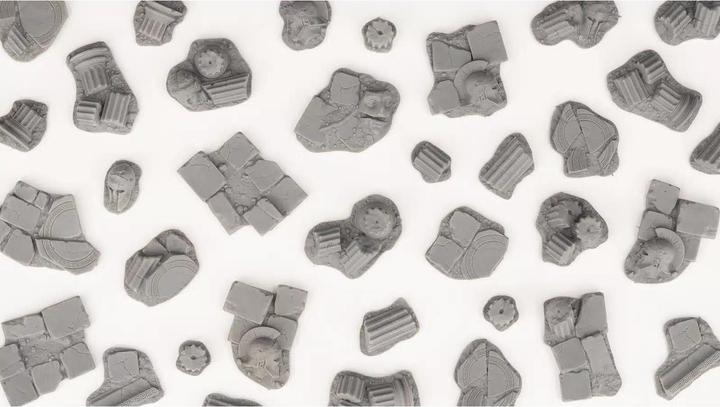 Image du produit Gamers Grass Basing Bits - Temple (Matières plastiques)