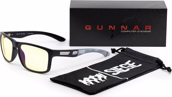 Immagine prodotto Gunnar Intercept 6-Victory Edition occhiali da gioco in vetro ambra
