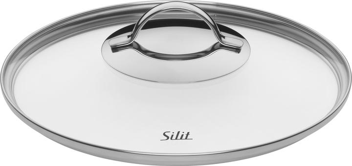 Actual product image Silit Kochtopf Fleischtopf Induktion 24cm Glasdeckel 5,7l Achat Edelstahl 18/10 (Casserole + Stewpot, Stainless steel, 24 x 18 cm)