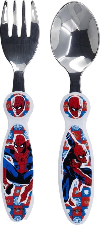 Produktbild Stor Spiderman Midnight Flyer Kinderbesteck Set
