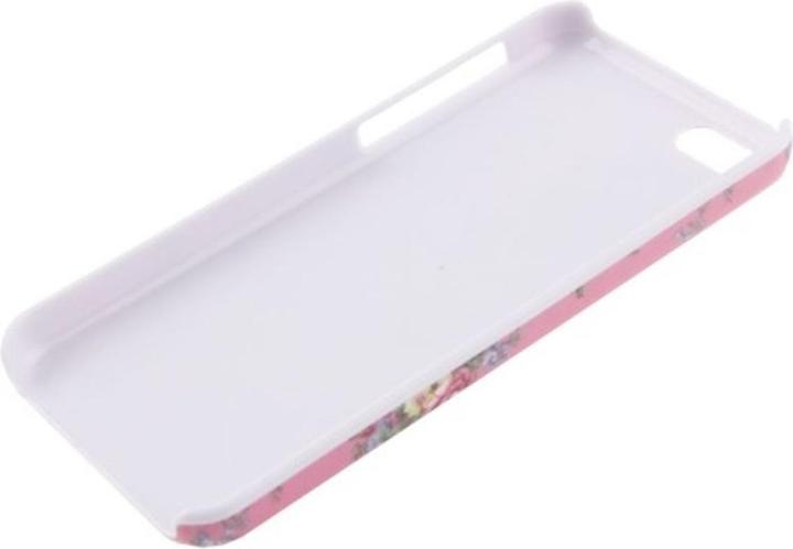 Actual product image König Design Protective cover Hard Case for Apple iPhone 5c flower (Apple iPhone 5c)