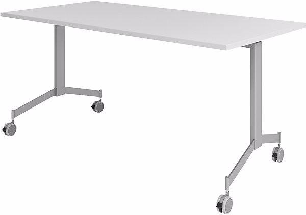 Produktbild Hammerbacher Klapptisch, mobil, HxBxT 750x1600x800 mm, lichtgrau (160 x 80 x 75 cm)
