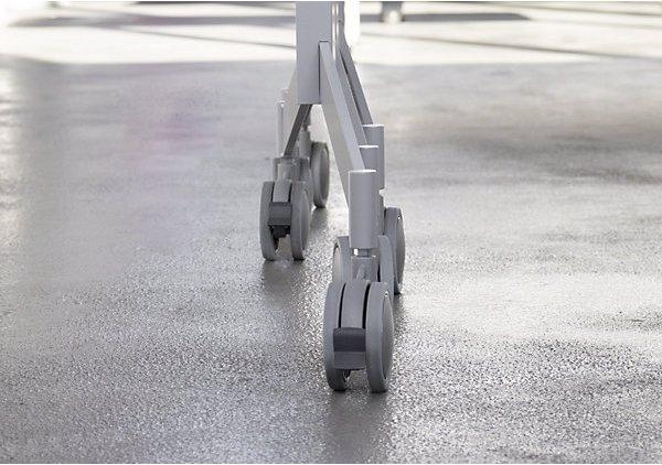 Produktbild Hammerbacher Klapptisch, mobil, HxBxT 750x1600x800 mm, lichtgrau (160 x 80 x 75 cm)