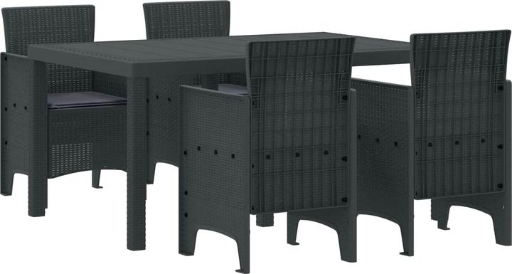 Produktbild vidaXL Garten Essgruppe (150 x 100 x 73 cm)