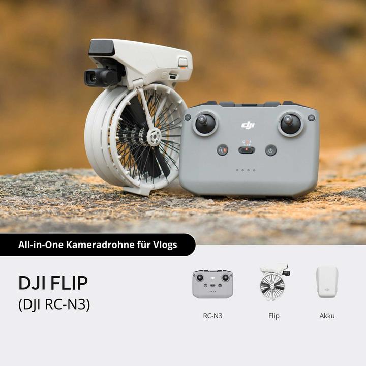 Produktbild DJI Flip (31 min, 249 g, 48 Mpx)