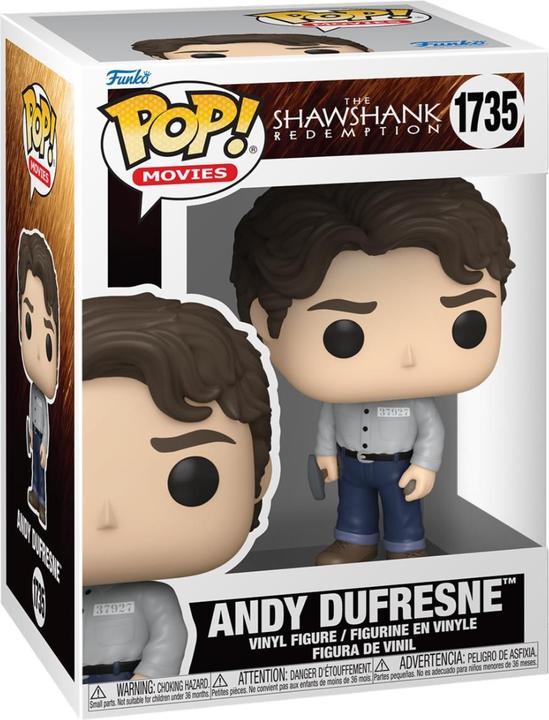 Image du produit Funko Die Verurteilten POP! Movies Vinyl Figur Andy Dufresne 9 cm