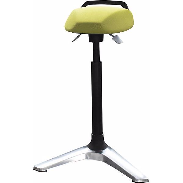 Hammerbacher, Bürostuhl, Stehhilfe SST1, höhenverstellbar 630 - 930 mm, Sitz gepolstert, Bezug grün