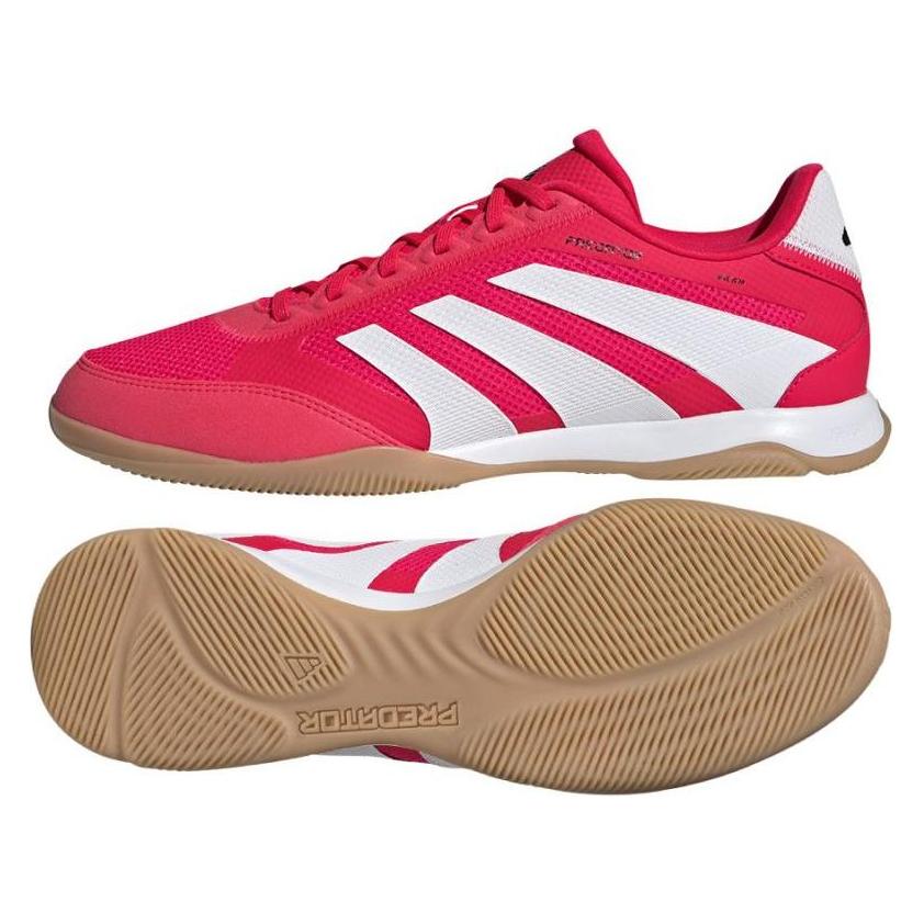 Adidas, Herren, Fussballschuhe, Predator League In-Schuhe (42), Mehrfarbig, Weiss, Schwarz