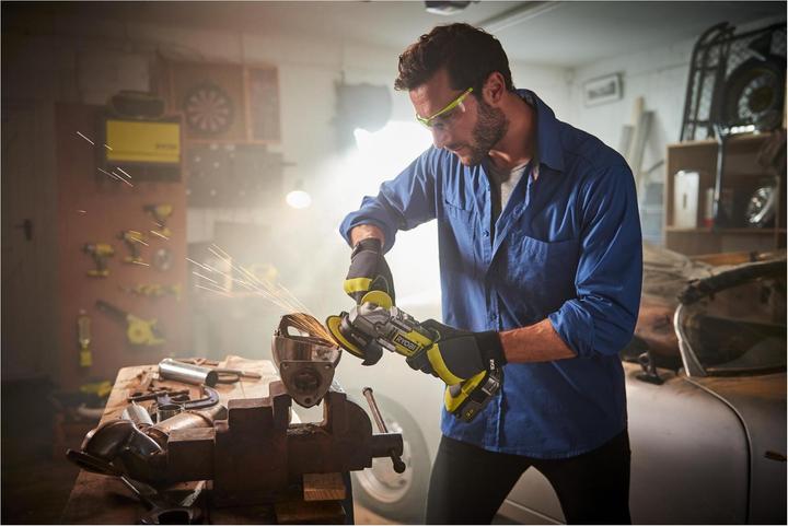 Actual product image Ryobi R18AG7-0 (125 mm)