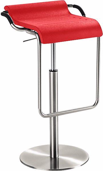 Actual product image Mayer Sitzmöbel OPUS bar stool, height adjustable 640 - 910 mm, red.