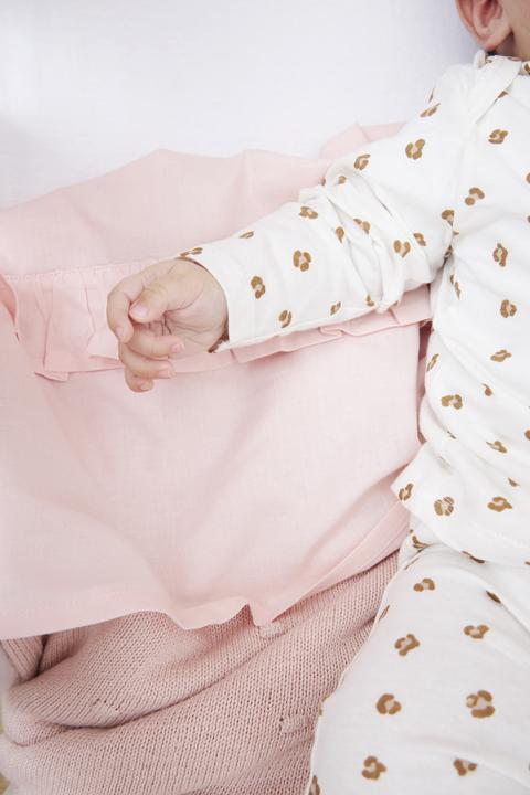 Produktbild Meyco Bettlaken Ruffle soft pink