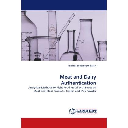 Meat and Dairy Authentication, Fachbücher von Nicolai Zederkopff Ballin