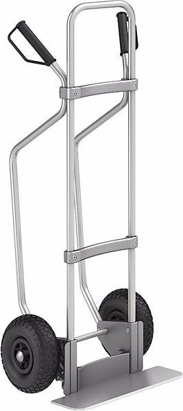 Immagine prodotto eurokraft pro Carrello per sacchi in alluminio GO con pattini, piano di appoggio largh. x (200 kg)