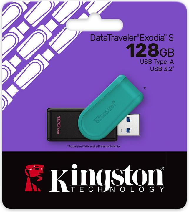 Actual product image Kingston DataTraveler Exodia S (128 GB, USB-A)