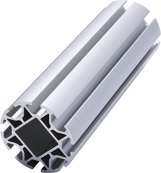 Produktbild FPS Aluprofil-Rohr NGP60, Länge 4000 mm, Ø 60 mm (Metall)
