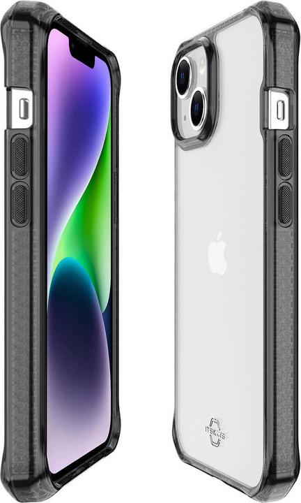 Produktbild Itskins Drop-Protection Cover HYBRID CLEAR black and transparent (Apple iPhone 14)