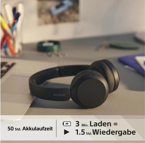 Actual product image Sony WH-CH520 (No noise cancellation, 50 h, Wireless)