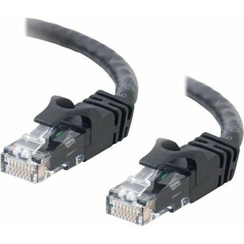 C2G Kabel / 7 m Black CAT6PVC SLess Xover UT (UTP, CAT6, 7 m), Netzwerkkabel
